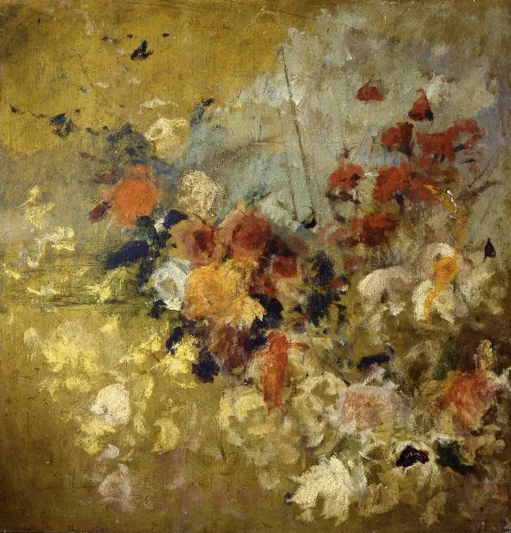 Paesaggio con fiori - Accademia Carrara, Bergamo